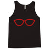 kacamata red Tank Top