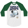 super paranoid 3/4 Sleeve Shirt
