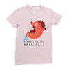 stomach cancer awareness Ladies Fitted T-Shirt
