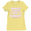 it must be bunnies Ladies Fitted T-Shirt