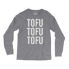 tofu tofu tofu Long Sleeve Shirts