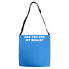 can you see my balls sports football basketball Adjustable Strap Totes