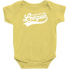 i'm out of your league Baby Bodysuit