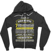 Legends Are Born In April Zipper Hoodie