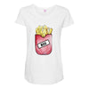 Big Fries Maternity Scoop Neck T-shirt