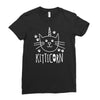 kitticorn Ladies Fitted T-Shirt