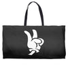 peace sign Weekender Totes