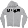 meow Zipper Hoodie