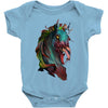zombie horse new Baby Bodysuit