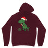 christmas dinosaur Unisex Hoodie