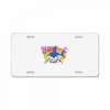 Wave Crusher License Plate