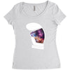Astranout Helmet Women's Triblend Scoop T-shirt
