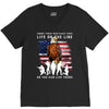 Honor Those Who Place Their Life On The Line V-Neck Tee