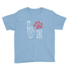 love paw rhinestud Youth Tee