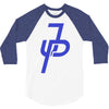 jake paul blue 3/4 Sleeve Shirt