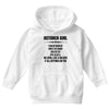 Super October Girl Youth Hoodie