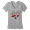 ant training Women's V-Neck T-Shirt