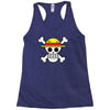 one piece skull Racerback Tank