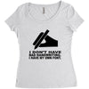 i have my own font Women's Triblend Scoop T-shirt