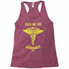 call me sir Racerback Tank