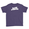 black sabbath metal rock baseball jersey Youth Tee