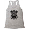 demon wolf Racerback Tank