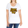 HAPPY FATHER DAY Ladies Curvy T-Shirt