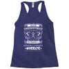 Never Underestimate The Strength Of A Hodgkins Cancer Warrior Racerback Tank
