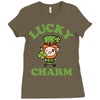 lucky charm 2 Ladies Fitted T-Shirt