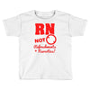 refreshments and narcotics Toddler T-shirt