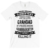 Super Cool Grandad Of A Freaking Awesome Granddaughter T-Shirt