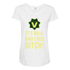 milk and eggs Maternity Scoop Neck T-shirt