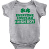 everyone loves an irish boy Baby Onesie