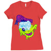 ronald yuck Ladies Fitted T-Shirt