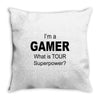 gamer baseball Throw Pillow
