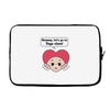 Mommy, Let's Go to Yoga Class! Laptop sleeve