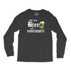 gibt mir bier ich unterhopfe  funny Long Sleeve Shirts