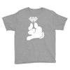 cartoon hands holding diamond Youth Tee