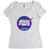 us space force Women's Triblend Scoop T-shirt