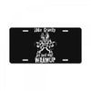 100 times gravity License Plate