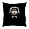 great scott Throw Pillow