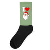 i love santa noel Socks