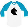 THE KING WOLF 3/4 Sleeve Shirt