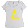 iluminaty Women's Triblend Scoop T-shirt