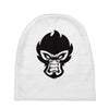 mean monkey Baby Beanies