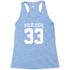 polk high Racerback Tank