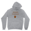 grandpa powered by coffee Unisex Hoodie