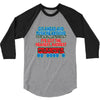 push me around grandpa 3/4 Sleeve Shirt