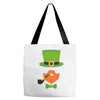 DABBİNG LEPRECHAUN Tote Bags
