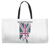we shall never surrender Weekender Totes
